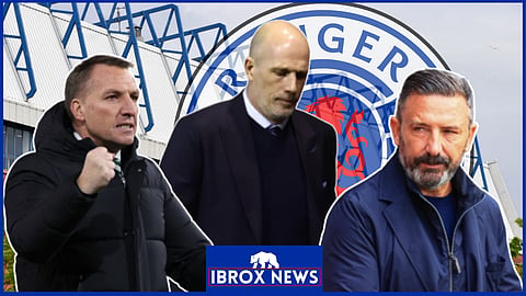 Derek McInnes is a possible Rangers replacement for Philippe Clement [Credit Imago]