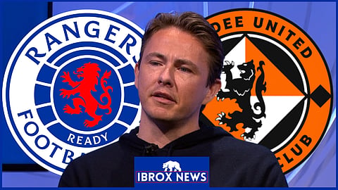 Scott Allan was wowed by what he saw in Rangers' clash with Dundee United. (Credit: Sportscene)