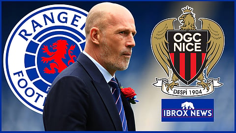 Philippe Clement and Rangers secured a win against Nice (credit: Imago)