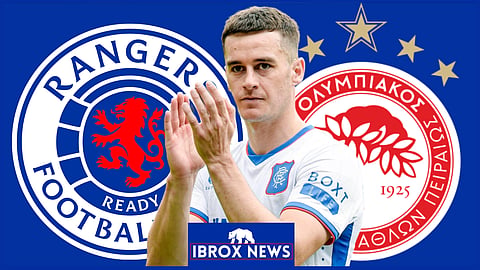 Rangers ace Tom Lawrence is a doubt v Olympiacos  [Credit: Imago]