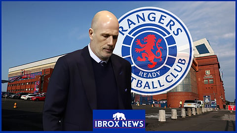 Philippe Clement is in danger of the sack at Rangers. (Credit: Imago)