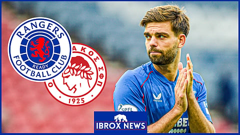 Robin Propper started for Rangers against Olympiacos 
[Credit: Imago]