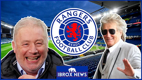 Ally McCoist and Rod Stewart discussed Rangers [Credit: Imago]
