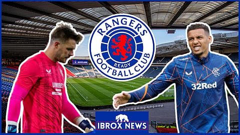 Jack Butland and James Tavernier are senior players at Rangers [Credit: Imago]