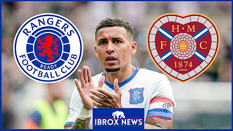 James Tavernier returned to Rangers' starting XI v Hearts [Credit: Imago]
