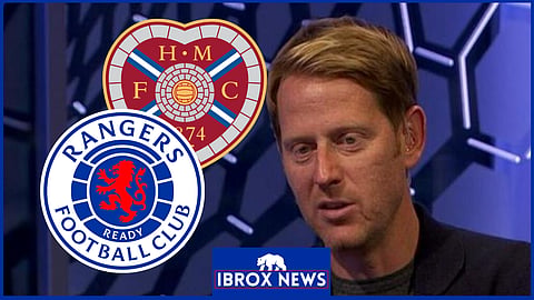 Michael Stewart reacted to Rangers v Hearts on Sunday.