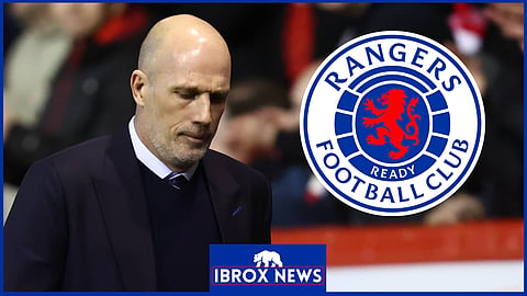 Philippe Clement is under major pressure at Rangers. (Credit: Imago)