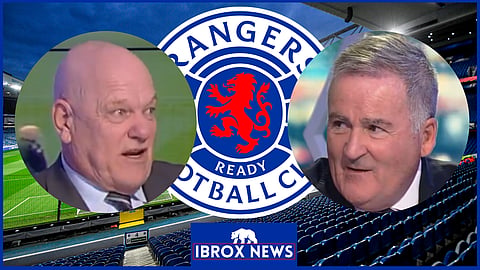 Andy Gray mocked Richard Keys for his Rangers claim on beIN Sports. [Credit: beIN Sports]