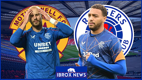 Cerny axed, Dessers starts - Rangers XI v Motherwell. (Credit - Imago)