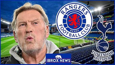Glenn Hoddle couldn't believe what he saw in Rangers v Tottenham [Credit: Imago]