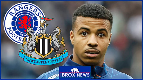 Rangers star Hamza Igamane has been linked with a move to Newcastle (Credit: Imago)