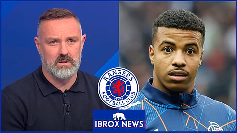 Kris Boyd baffled by what Hamza Igamane did at Rangers. Credit: Sky Sports / Imago