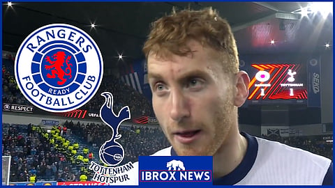 Dejan Kulusevski denied Rangers a famous win over Tottenham [Credit: TNT Sports]