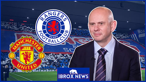 Patrick Stewart risks fan fallout as Rangers tipped to join Manchester United network. Credit: Rangers YouTube channel