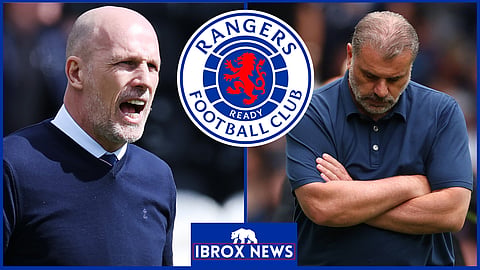 Philippe Clement could pile further pressure on Ange Postecoglou in Rangers v Tottenham clash [Credit: Imago]