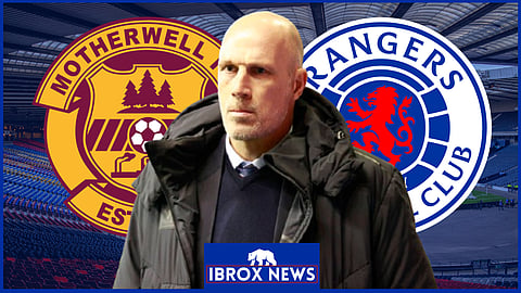 Clement on brink of Rangers sack after loss v Motherwell. (Credit - Imago)