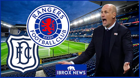 Philippe Clement was not happy after Rangers v Dundee.