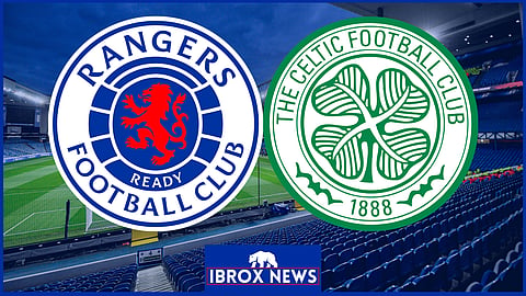 Rangers took on Celtic at Ibrox
