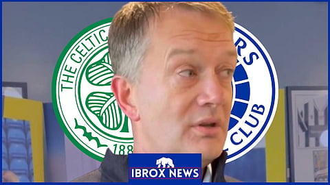Scottish FA chief Ian Maxwell on Rangers VAR controversy [Credit: Clyde 1 Superscoreboard on X]