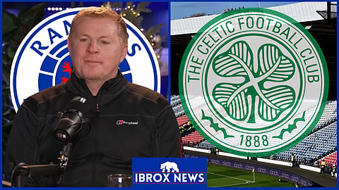 Neil Lennon shares his Rangers v Celtic prediction [credit: The Warm-Up on YouTube]