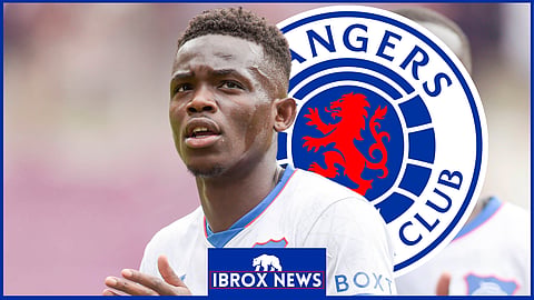 Rangers winger Rabbi Matondo (credit: Imago)