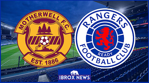 Rangers took on Motherwell in the Scottish Premiership
