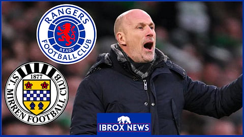 Rangers manager Philippe Clement (Credit: Imago).