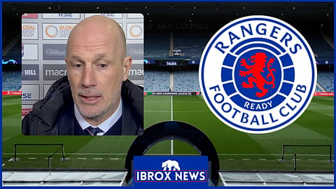 Philippe Clement spoke out ahead of a huge Rangers week [Credit: Sky Sports]