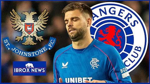 Robin Propper struggled for Rangers against St Johnstone (credit: Imago)