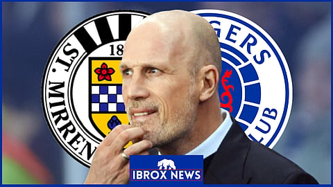 Philippe Clement's Rangers lost to St Mirren [Credit: Imago]