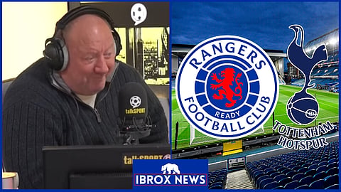 Alan Brazil speaks ahead of Rangers v Tottenham [credit: talkSPORT and Imago]