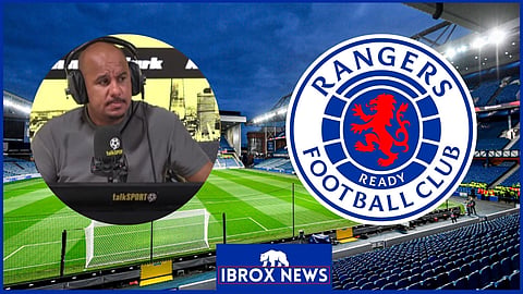 Gabby Agbonlahor commented on Rangers [Credit: talkSPORT]