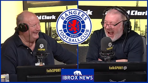 Alan Brazil joked to Ally McCoist about Rangers [Credit: talkSPORT]
