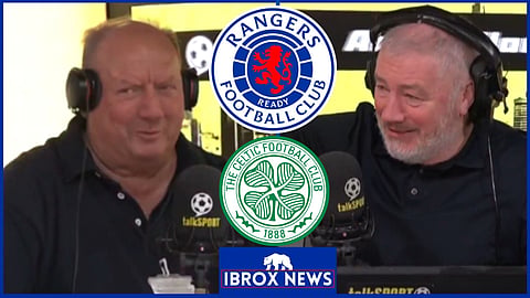 Alan Brazil and Ally McCoist discussed the Rangers v Celtic game [Credit: talkSPORT]
