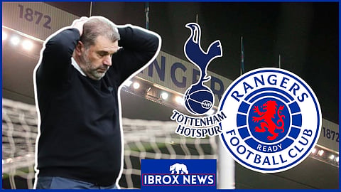 Ange Postecoglou's Tottenham drew 1-1 with Rangers [Credit: Imago]
