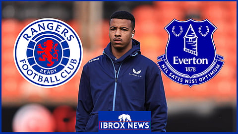 Hamza Igamane has been linked with a move from Rangers to Everton [Credit: Imago]