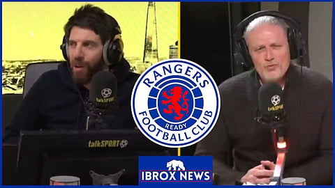 Emmanuel Petit commented on the Rangers v Tottenham game [Credit: talkSPORT]