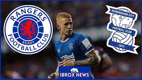 Birmingham City want Adam Devine from Rangers (Credit: Imago)