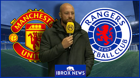 Alan Hutton predicts Manchester United v Rangers. (Credit - Imago/Premier Sports on YouTube)