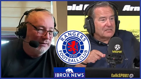 Jeff Stelling and Ally McCoist reacted to Rangers' latest controversy [Credit: talkSPORT]