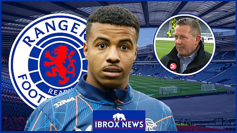 Billy Dodds raves about Rangers ace Hamza Igamane. (Credit - Imago/Premier Sports on YouTube)
