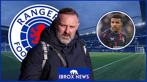 Kris Boyd addresses Hamza Igamane at Rangers. (Credit - Imago)