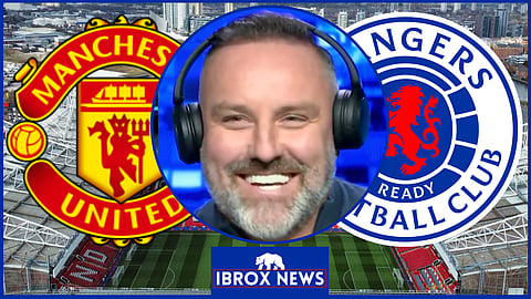 Kris Boyd had the Sky Sports studio in hysterics during Manchester United v Rangers [Credit: Imago, Sky Sports News]