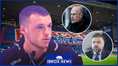 Philippe Clement and Nils Koppen's plans for Leon King have emerged at Rangers. Credit: Rangers YouTube