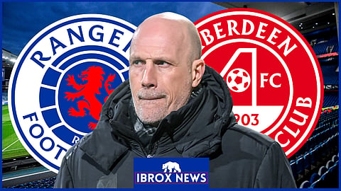 Rangers take on Aberdeen in the SPFL. [Credit: Imago]