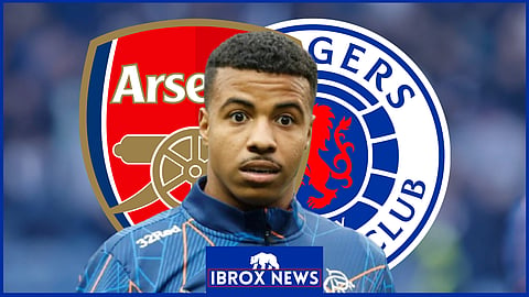 Rangers forward Hamza Igamane. (Credit: Imago)