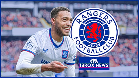 Rangers striker Cyriel Dessers. (Credit: imago)