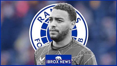 Rangers striker Cyriel Dessers. (Credit: imago)