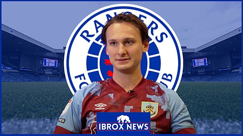 Rangers were said to be in talks with Hjalmar Ekdal [Credit: Burnley YouTube]
