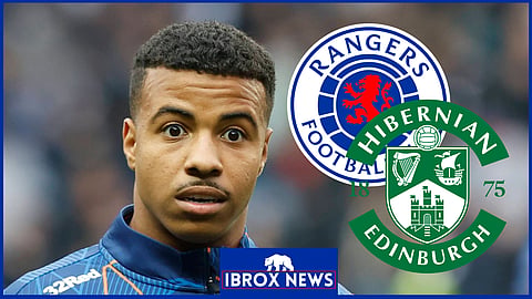 Hamza Igamane might be dropped when Rangers face Hibernian (Credit: Imago)